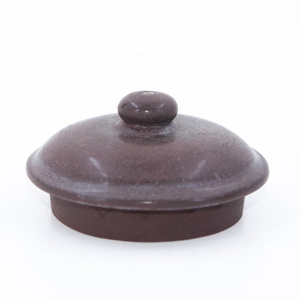 Antique Yixing Shuimo Polished Ban Lamp Chinese Teapot (Fat Spout)