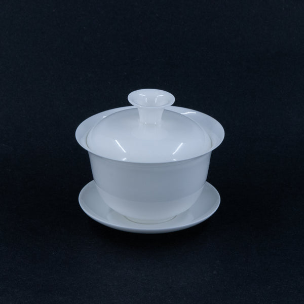 Eggshell White Porcelain Gaiwan