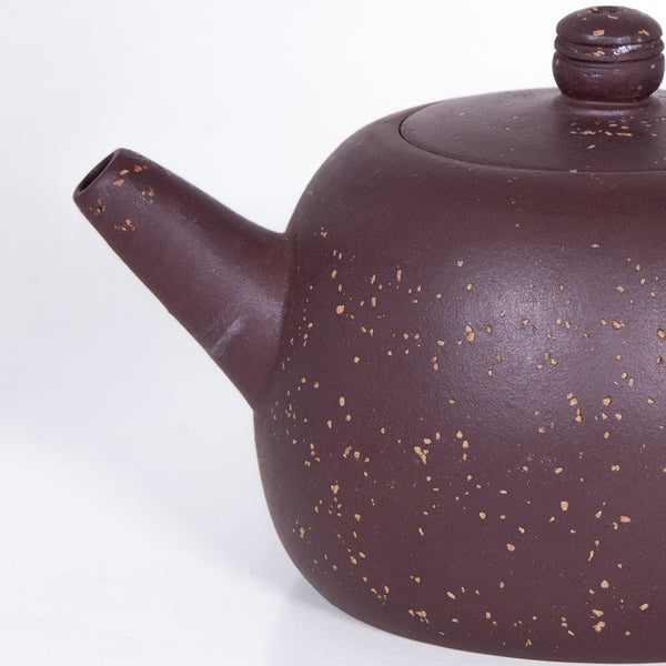 Yixing Zini Bright Stars In The Sky Jin Lan Shape Chinese Teapot 35 (Pointed Ear)