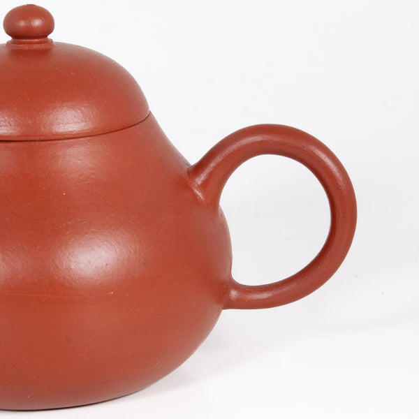 Yixing Zhuni Antique Style San Wan Pear Shape Chinese Teapot