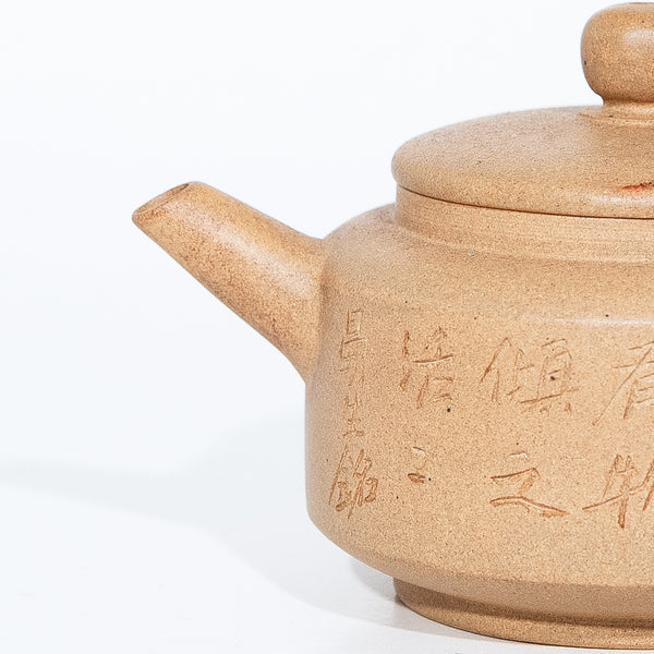 Duan Ni Shilan Shape Chinese Teapot (Carving)