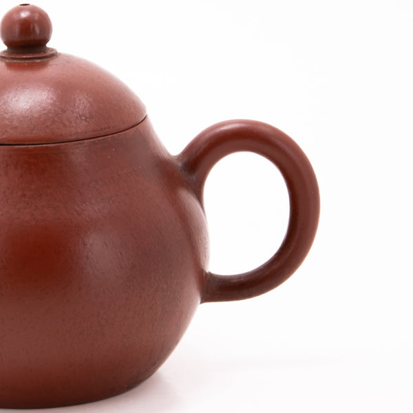 Yixing 1980's Dragon Egg Shape Chinese Teapot