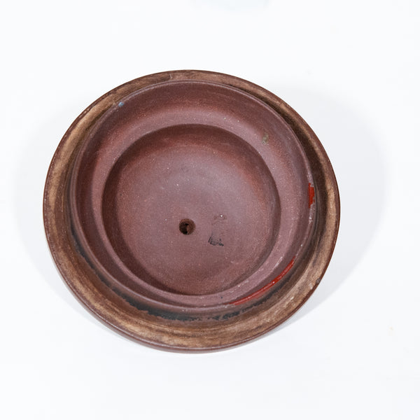 Large Antique Yixing Zini Baozhu Chinese Teapot Repaired