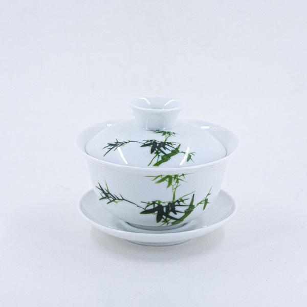 Porcelain Four Seasons Series Gaiwan, Mei Lan Zhu Qu (Plum, Orchid, Bamboo, Chrysanthemum) #2