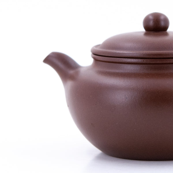 Yixing Zini Fang Gu Shape Chinese Teapot F2 #11