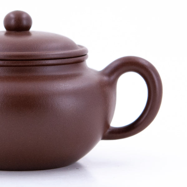Yixing Zini Fang Gu Shape Chinese Teapot F2 #11