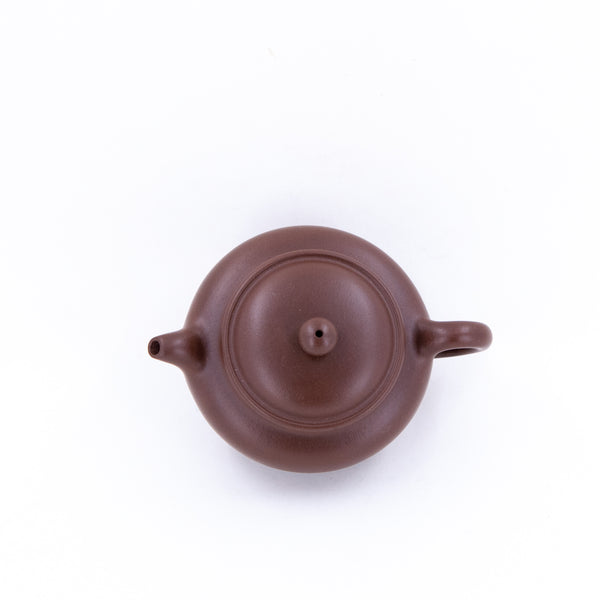 Yixing Zini Fang Gu Shape Chinese Teapot F2 #11