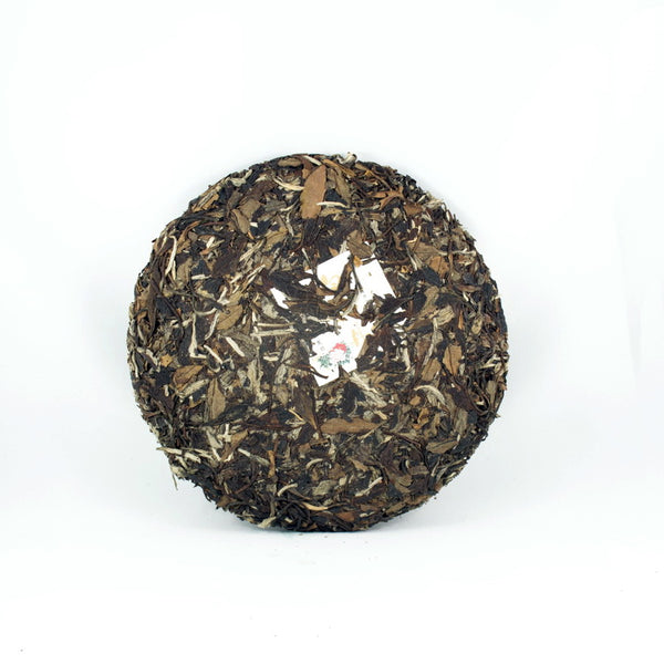 Fu Ding White Peony (Bai Mu Dan) Aged White Tea Cake, Year 2014