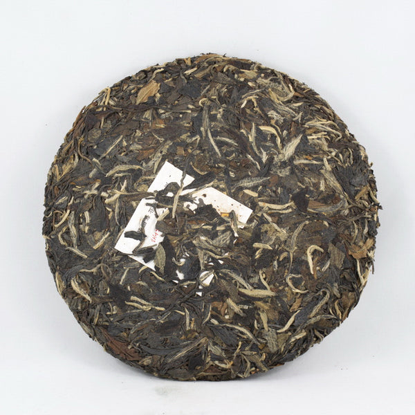 Fu Ding Premium White Peony (Mu Dan Wang) 牡丹王 Aged White Tea Cake, Year 2014