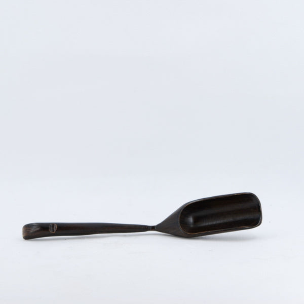 Chinese Dark Wood Scoop