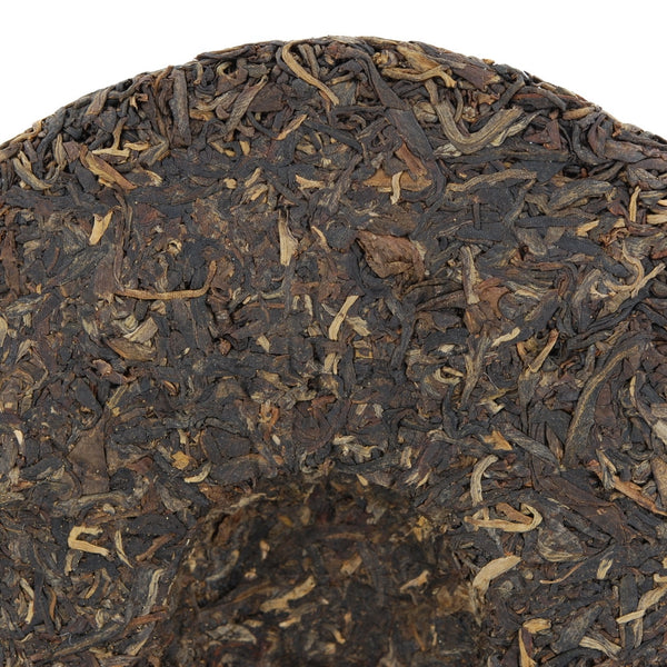 2006 Six Famous Tea Mountain, Organic Ban Zha (&#29677;&#31456;)Tea Cake, Diancang Pin  (Green/Raw/Sheng)