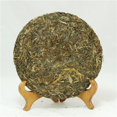 Pu-Erh Tea Cake, Old Tea Tree,  Year 2010 (Green/Sheng)