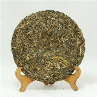 Pu-Erh Tea Cake, Old Tea Tree, Year 2010 (Green/Sheng)