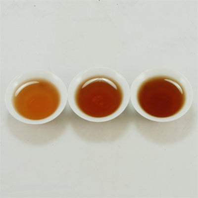 Pu-Erh Tea Cake, Dry Storage, 7542 , Menghai Tea Factory, 1980's (Raw/Sheng)