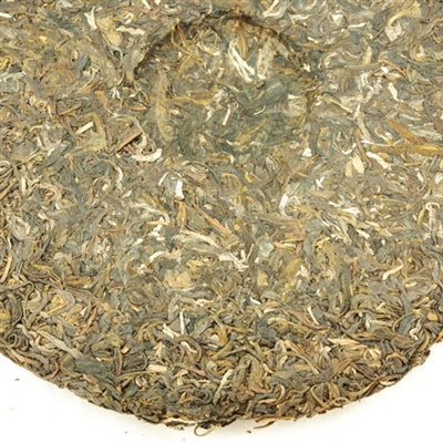 Pu-Erh Tea Cake, Wild Arbor Tree, Kunming Die Cai Qing Tea Factory, 2004 (Green/Sheng)