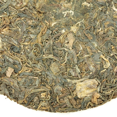 Pu-Erh Tea Cake, 8582 , Menghai Tea Factory, 1998 (Green/Sheng)