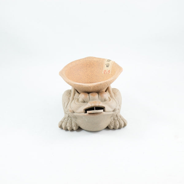 Clay Three Legs Frog Tea Strainer/ Filter