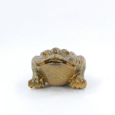 Allochroic Changing Color Tea Pet -- Golden Color Frog