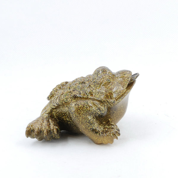 Allochroic Changing Color Tea Pet -- Golden Color Frog