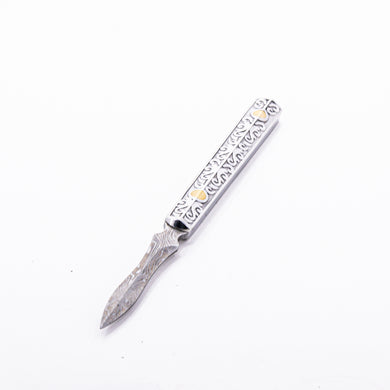 Damascene Style Stainless Steal Puerh Knife