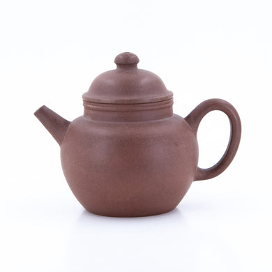 1980's Yixing Zini Ming Style "JuLun Zhu" (巨輪珠) Chinese Teapot #20