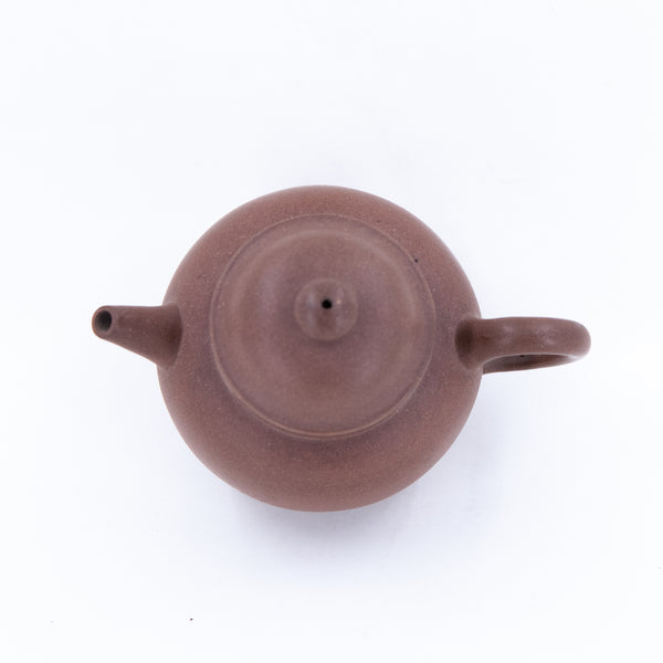 1980's Yixing Zini Ming Style "JuLun Zhu" (巨輪珠) Chinese Teapot #20