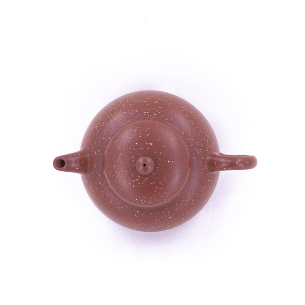 Yixing Zhuni Pusha Half Moon Shape Chinese Teapot