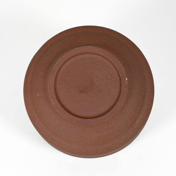 1980's Yixing Clay White Glazed Round Shape Tea Cup