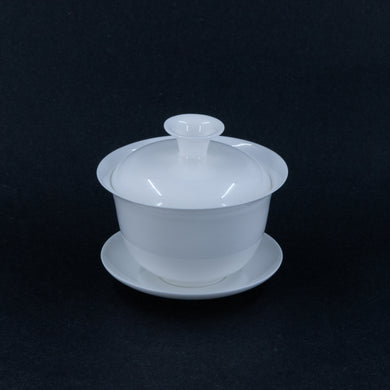 Eggshell White Porcelain Gaiwan
