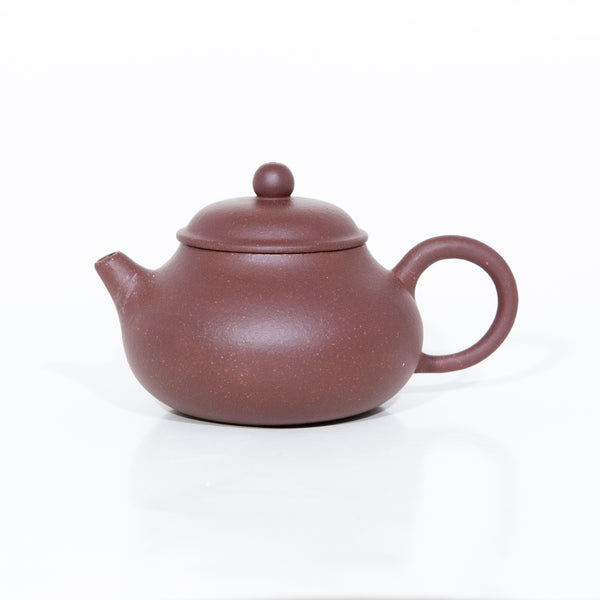 1980's Yixing Zini Rongtian Shape Chinese Teapot #14