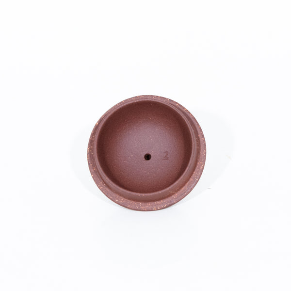1980's Yixing Zini Rongtian Shape Chinese Teapot #14
