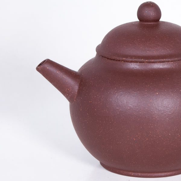 1980's Yixing Zini Pinsha JuLun Zhu Chinese Teapot #13