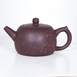 Yixing Zini Bright Stars In The Sky Jin Lan Shape Chinese Teapot 35  (Pointed Ear)