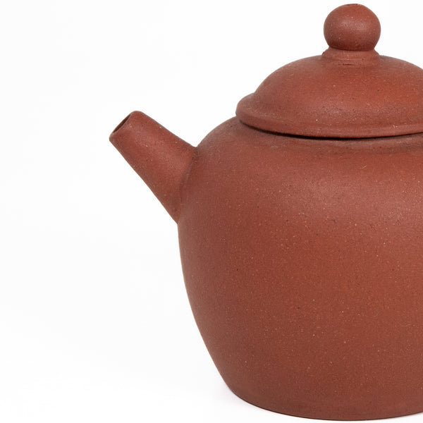 Antique Style Thick Wall Repaired Yixing JuLun Zhu Chinese Teapot