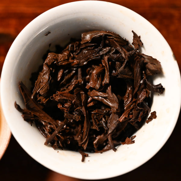 1990's Red Mark Iron Mold Pu-erh Tea Cake (Raw/Sheng)