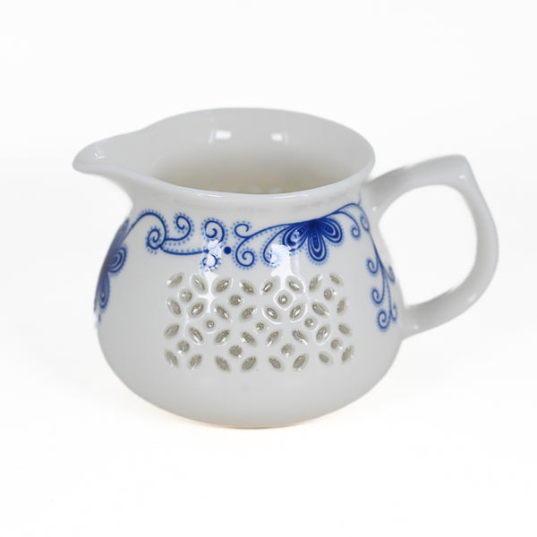 Porcelain Rice Grain Openwork Fair Cup Pitcher