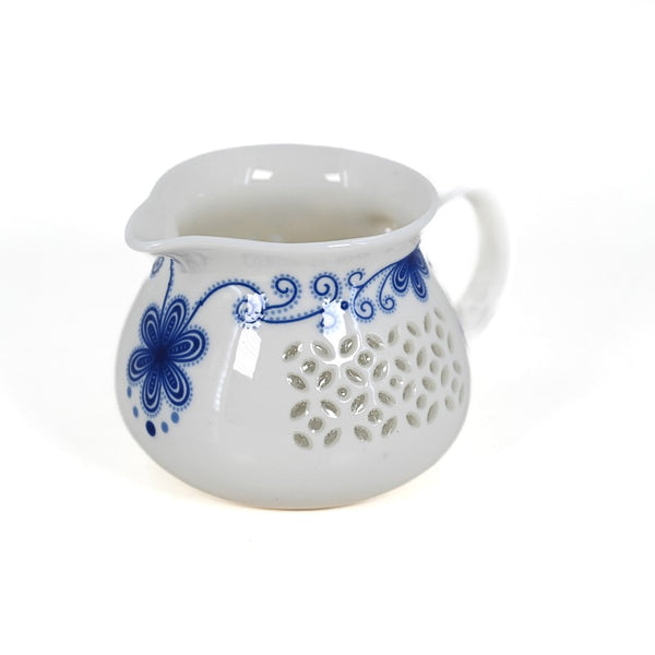 Porcelain Rice Grain Openwork Fair Cup Pitcher