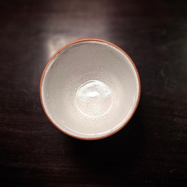 Antique Repaired Chinese Yixing Zini Tea Cup