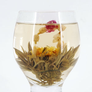 Blooming Green Tea, Mixed Flowers