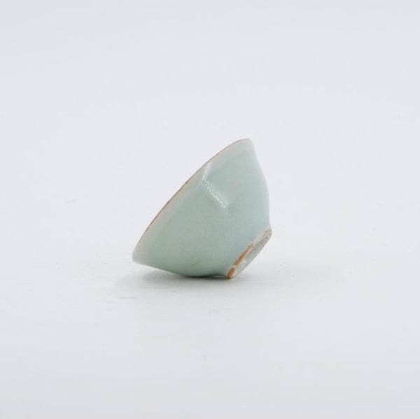 Early 20th Century Miniature Celadon Porcelain Tea Cup