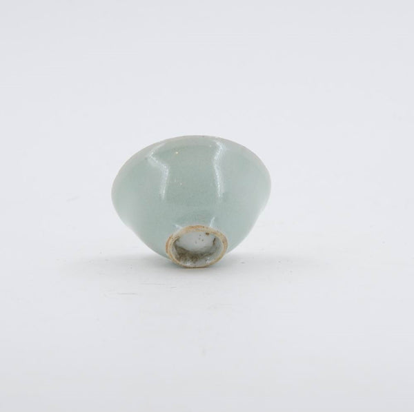 Early 20th Century Miniature Celadon Porcelain Tea Cup