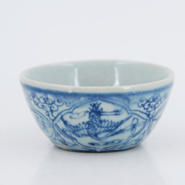 Handmade Wood Fired Chinese Antique Style Porcelain Tea Cup #1