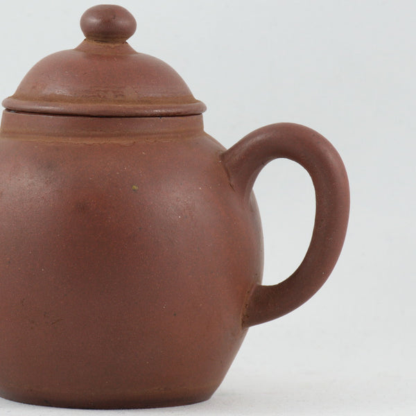 Antique Yixing Qing Dynasty Tang Po Shape Chinese Teapot
