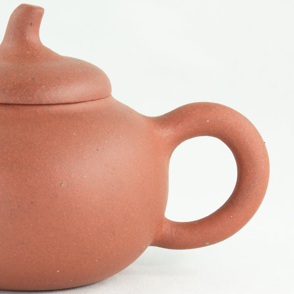 Old Yixing 1980's Melon Peduncle Chinese Teapot