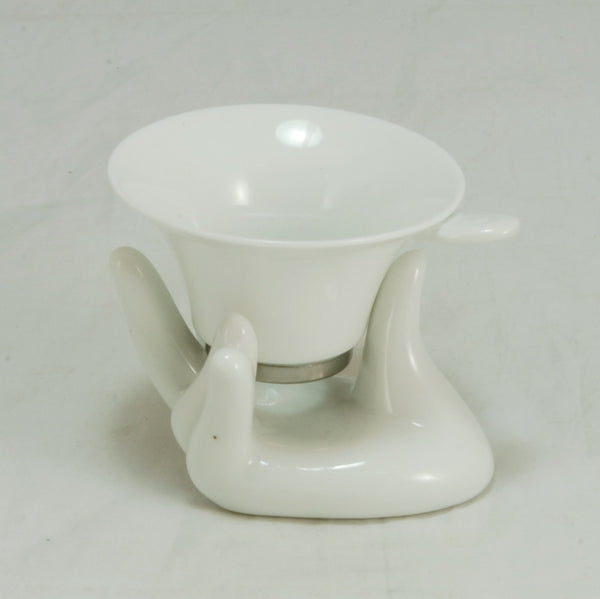 Porcelain Hand Shape Tea Strainer/ Filter