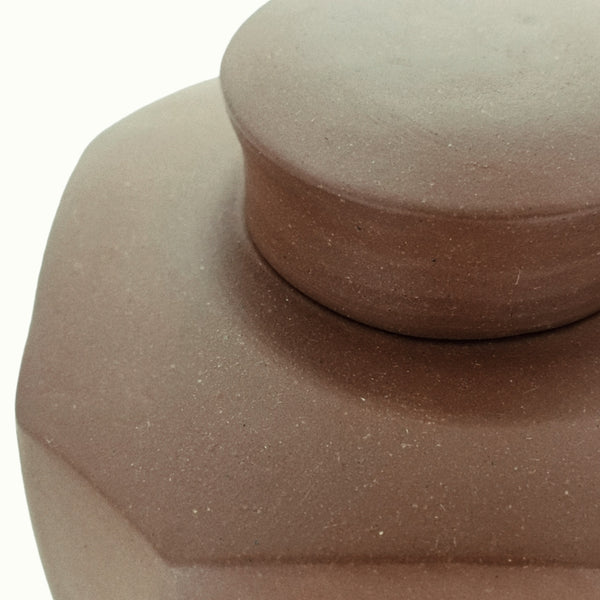 Yixing 1980's Chinese Clay Jar, Round Shape #4