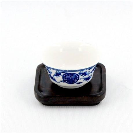 Square Shape Dark Rosewood Saucer For Tea Cup
