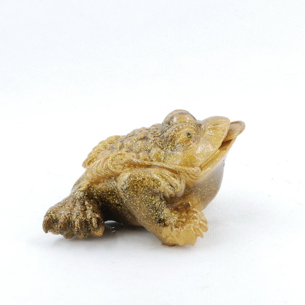 Allochroic Changing Color Tea Pet -- Golden Color Frog
