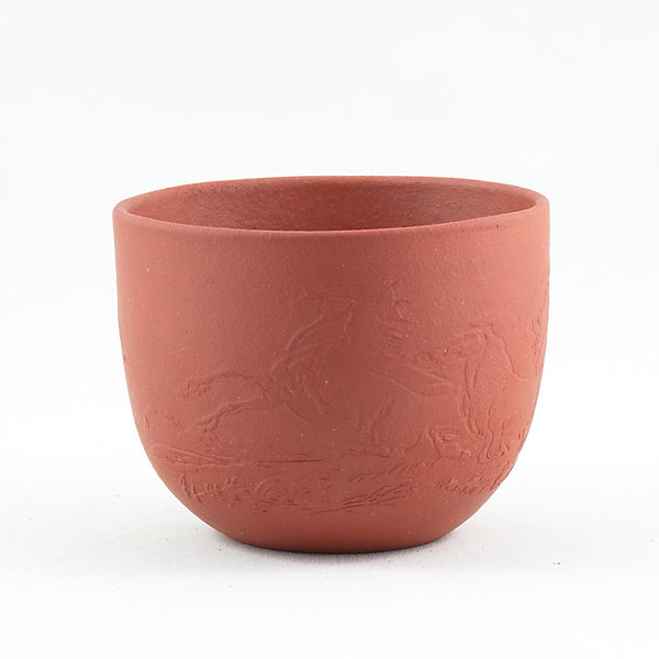 Chinese Yixing Clay Horse Tea Cup