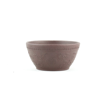Small Yixing Clay Fortune And Longevity Tea Cup